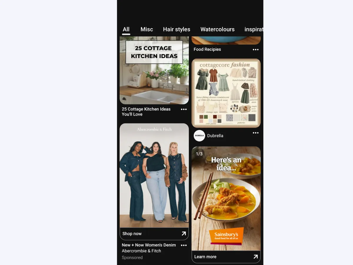 In-Feed Discovery